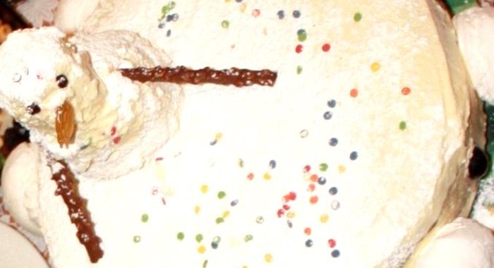 Торт Зимняя забава