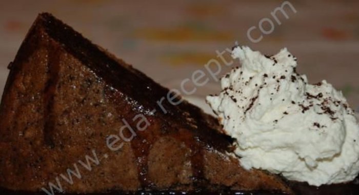 Бисквитный пирог Шоколадный Экспрессо
