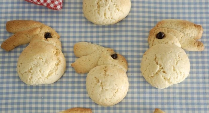 Пасхальное печенье Кролики