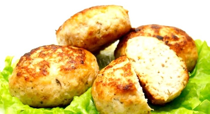 Куриные котлеты без яиц