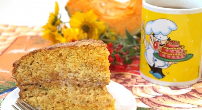 Тыквенный торт