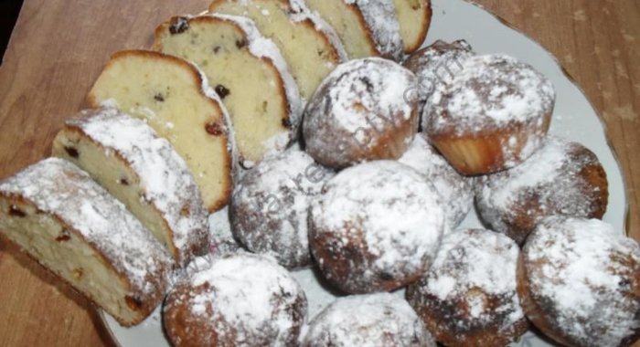 Кексы на майонезе