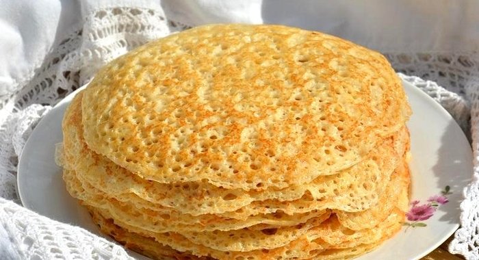 Пшенные блины