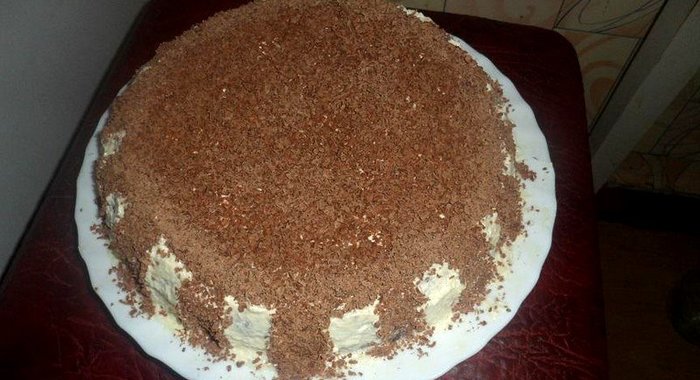 Торт Черный принц в мультиварке