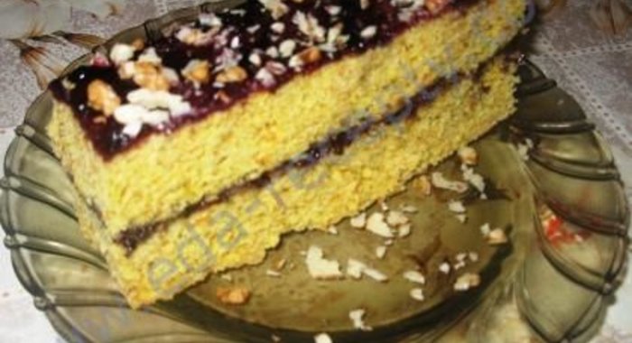 Торт морковный с ванилью грецкими орехами пальчики оближешь