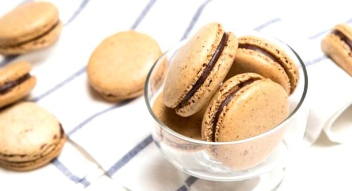 Кофейные макаруны