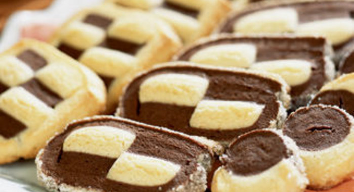 Шахматное песочное печенье от Le Cordon Bleu