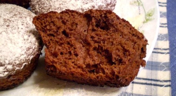 Шоколадные кексы на сгущенке