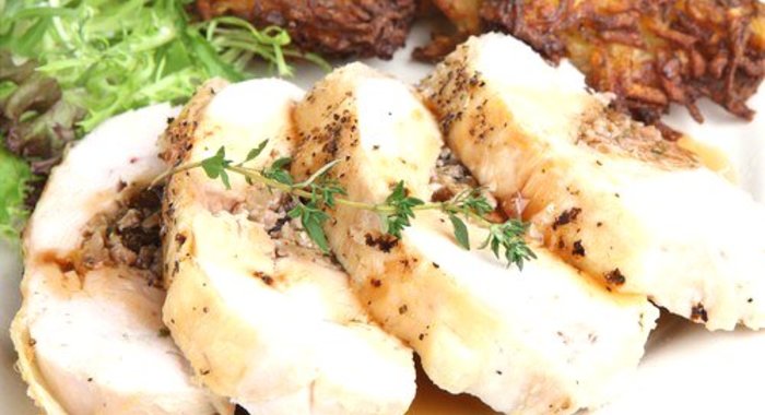 Куриные рулетики с каперсами и анчоусами