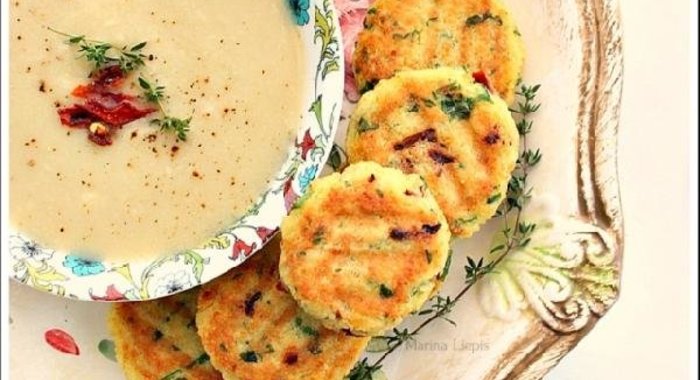 Котлеты из нута и кускуса