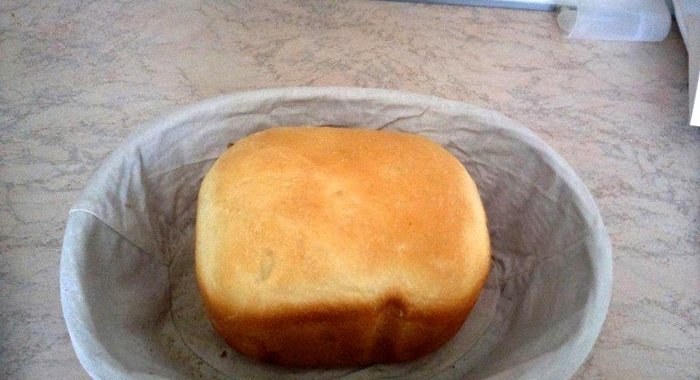 Классический хлеб с топленым молоком в хлебопечке