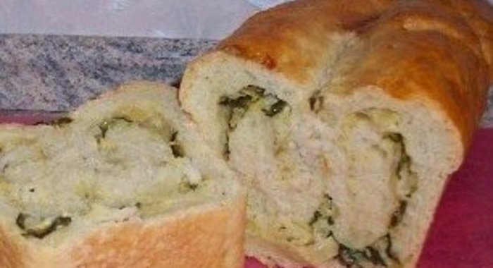 Хлеб с зеленью