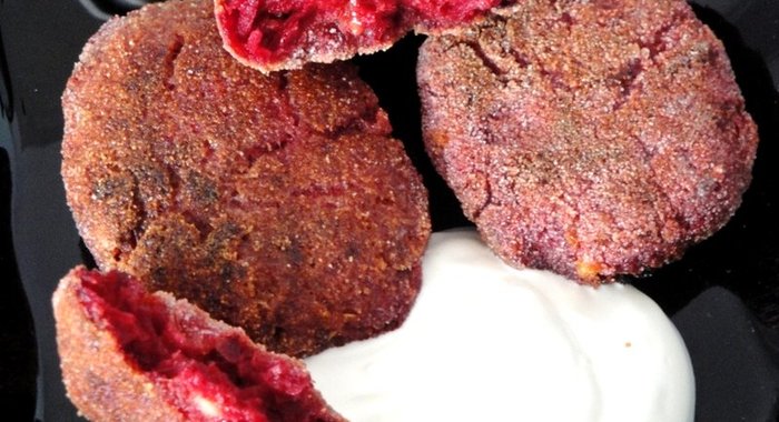 Котлеты свекольные с сыром