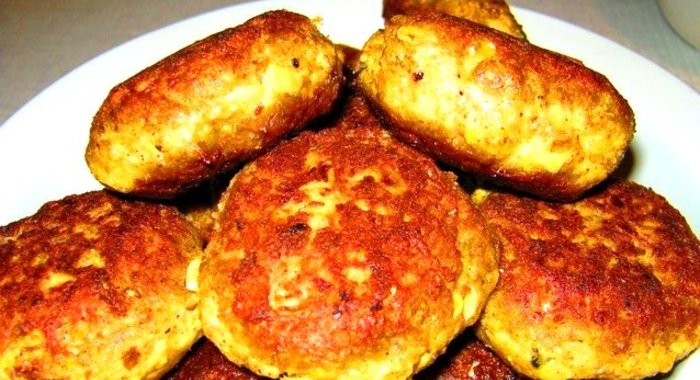 Котлеты из филе пангасиуса