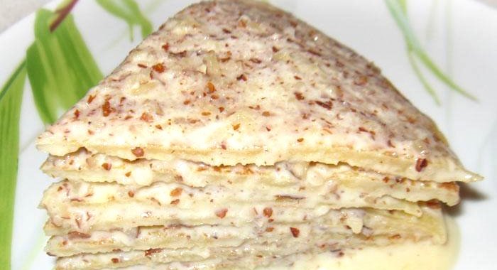 Торт блинный