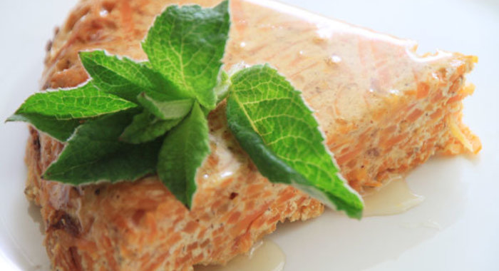 Морковная запеканка с черносливом. Zepter