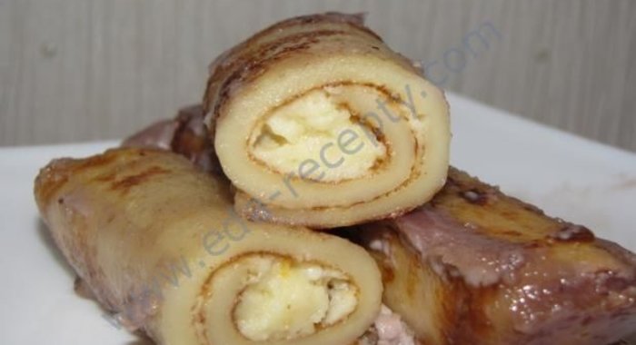 Творожные блинчики