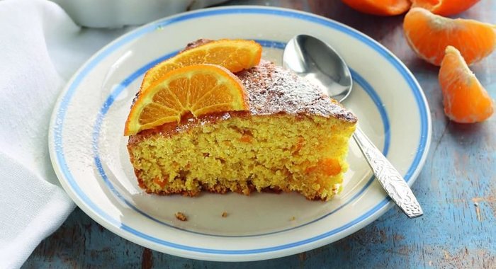 Мандариновый пирог