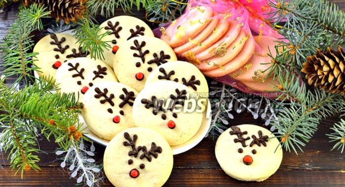 Печенье «Рождественские олени»
