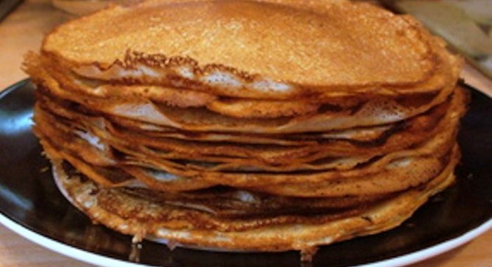 Безглютеновые блины из рисовой муки