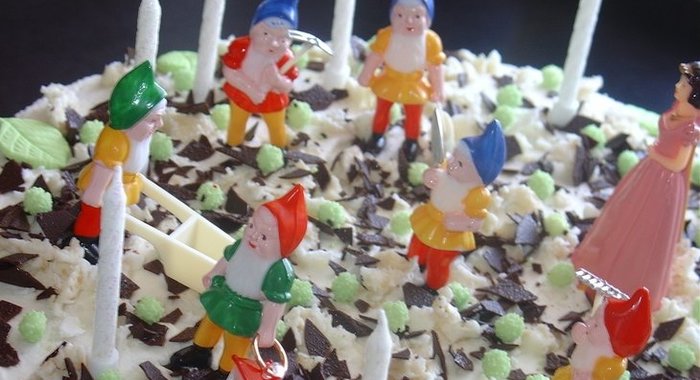 Торт Белоснежка и семь гномов