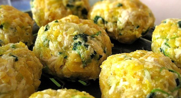 Тыквенные котлеты на пару