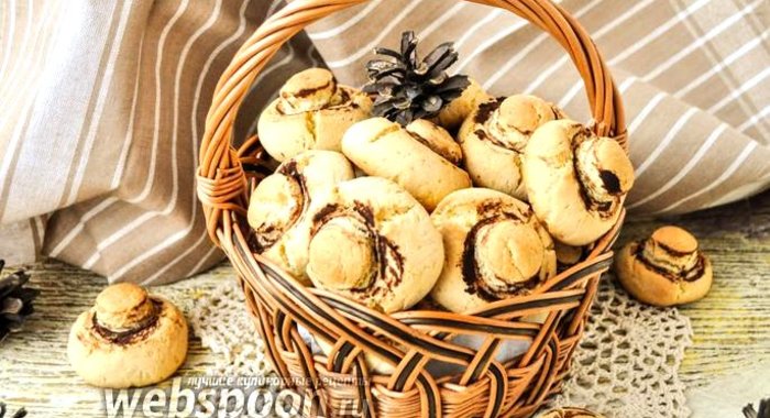 Печенье «грибочки»