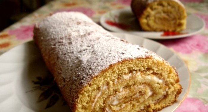 Бисквитное тесто для рулета