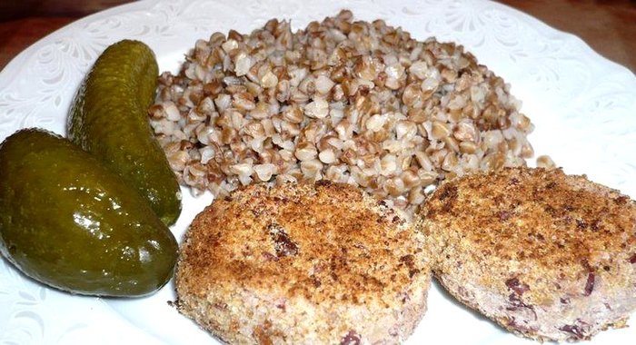 Котлеты из фасоли