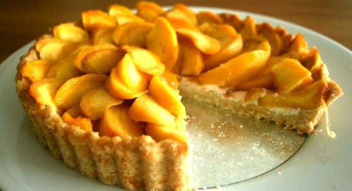 Тарт из манго с лаймом