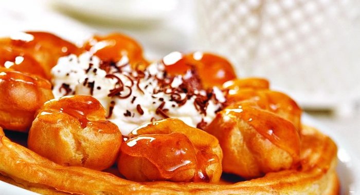 Пирог Сент-Оноре с кремом Шантийи