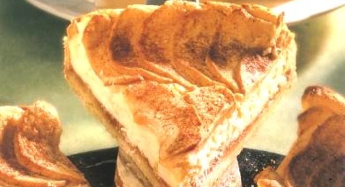 Творожно-яблочная запеканка