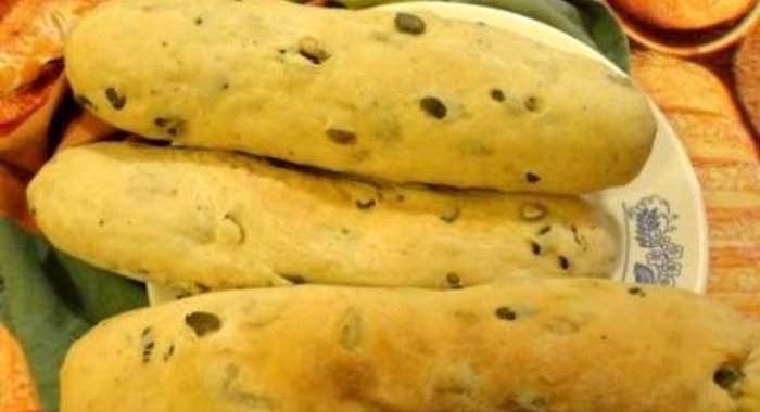 Хлеб с тыквенными семечками