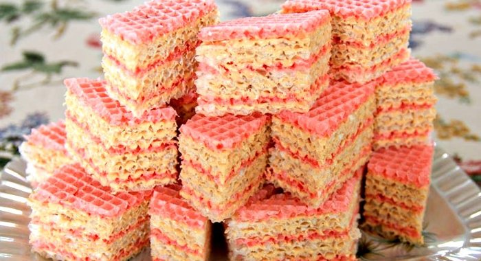 Украинский вафельный торт