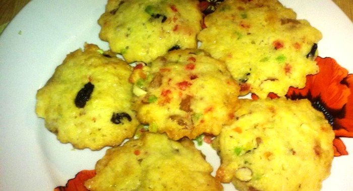 Кексы по-английски с сухофруктами