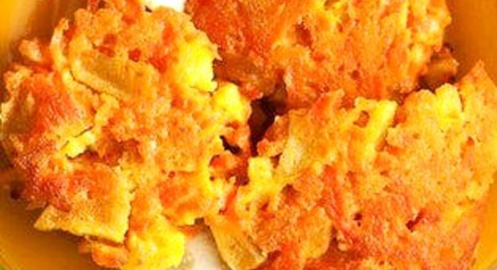 Морковные котлеты с яблоками