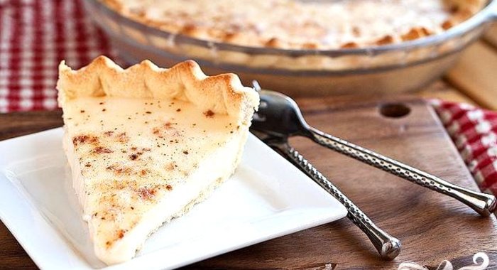 Пирог со сливочным кремом