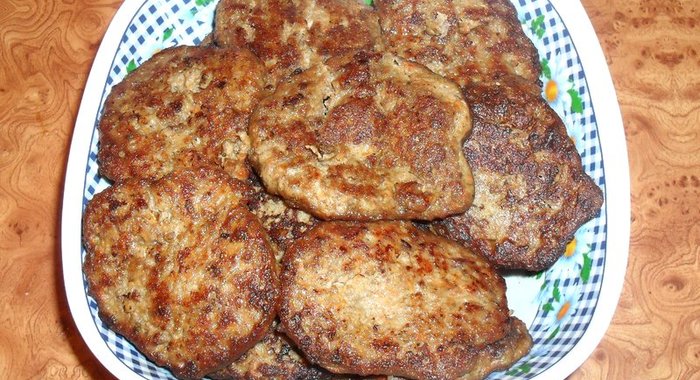 Печеночные котлетки