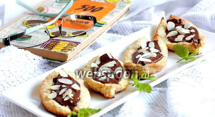 Печенье «Лодочки с шоколадом»