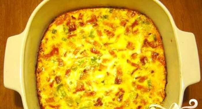 Пирог с заварным кремом Киш