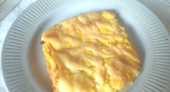 Запеканка из тыквы с яблоками в духовке