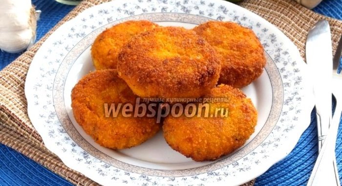 Рыбные котлеты из трески