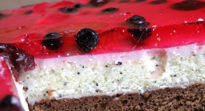 Пирог с желе