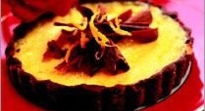 Шоколадно-апельсиновые тортики