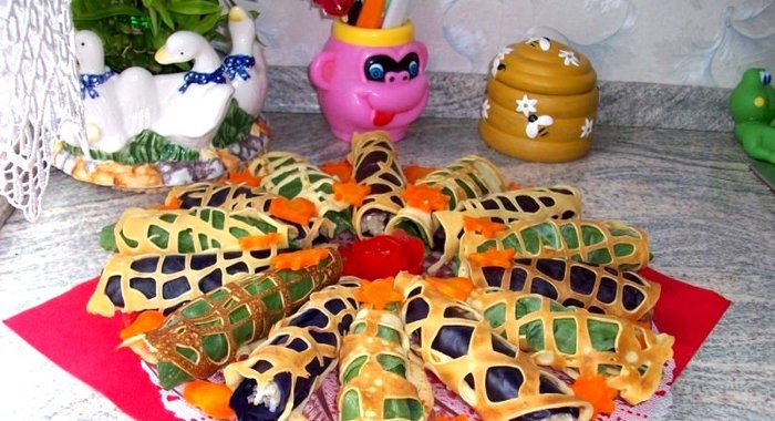 Блины на праздничный стол