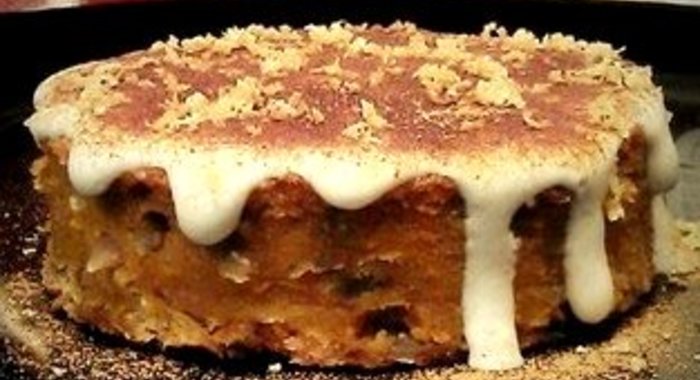 Морковно-медовый кекс с семенами подсолнечника