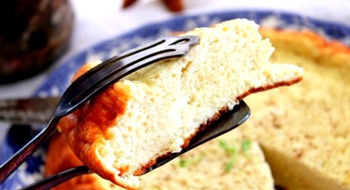 Творожная запеканка без сахара