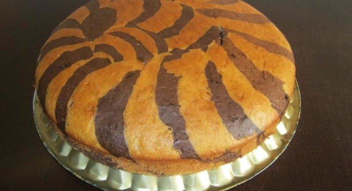классический торт Зебра