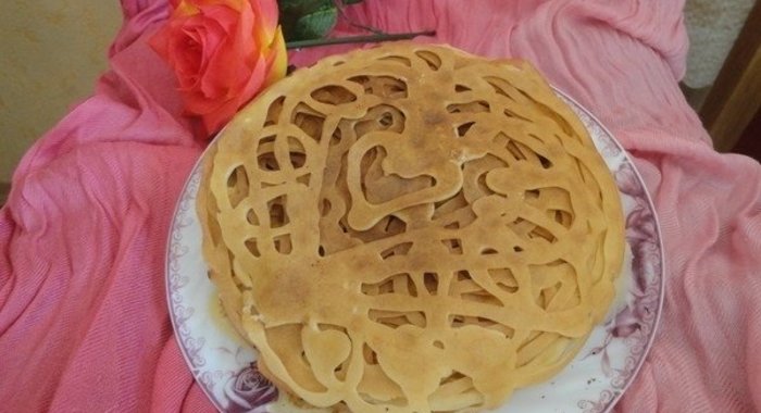 Кружевные блинчики