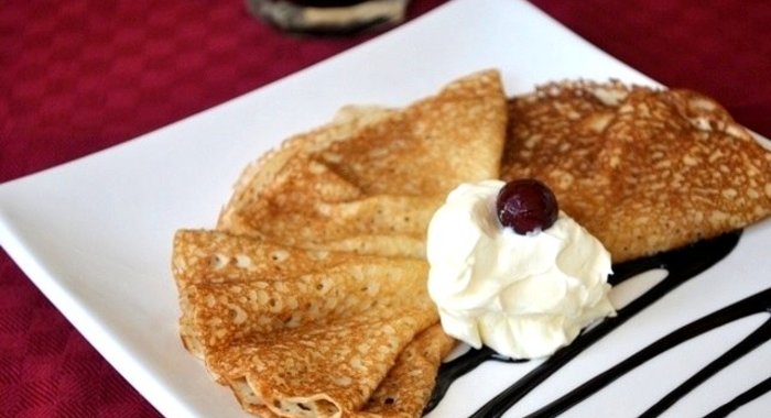 Тонкие блинчики на кефире